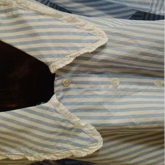 Free People Bexley Cotton Striped Blouse - Picture 3 of 11